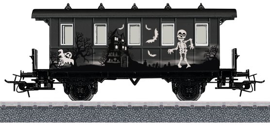 Mrklin Start up - Halloween Passenger Car - Glow in the Dark