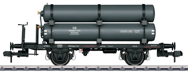 Maintenance Tank Car with Gas Tanks