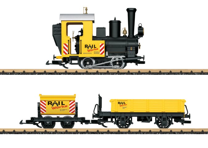Construction Site Train Starter Set. 230 Volts