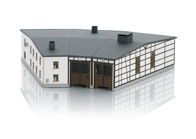 Rottweil Roundhouse Locomotive Shed Building Kit