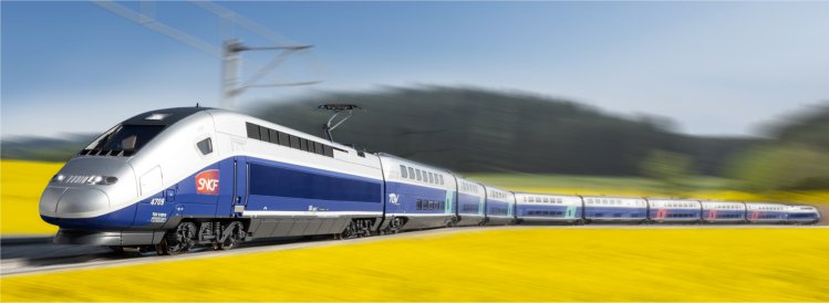 TGV Euroduplex High-Speed Train