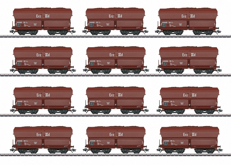 Erz IIId Hopper Car Set