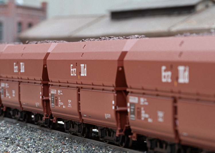 Erz IIId Hopper Car Set