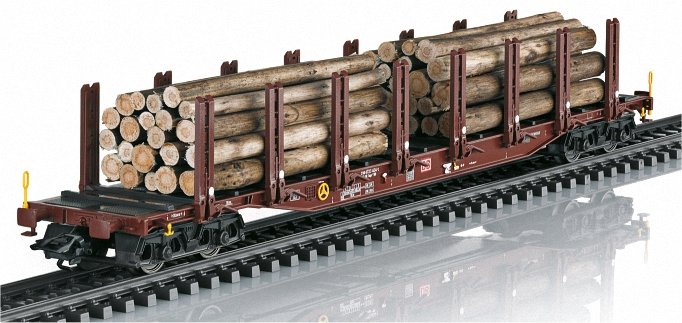 Wood Transport Stake Car Set