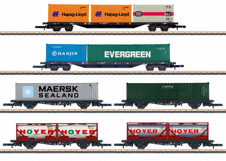 Container Transport Car Set