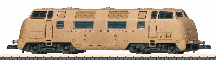 Class V 200 Diesel Locomotive in Real Bronze