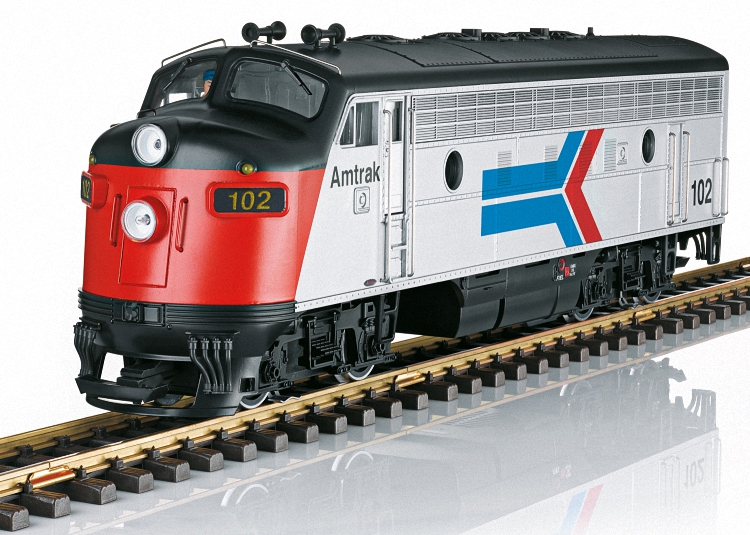 Amtrak F7A Diesel Locomotive