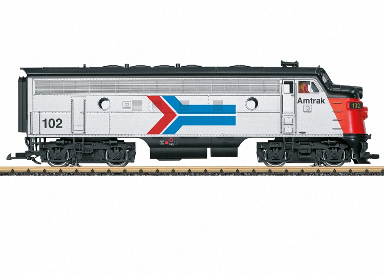 Amtrak F7A Diesel Locomotive