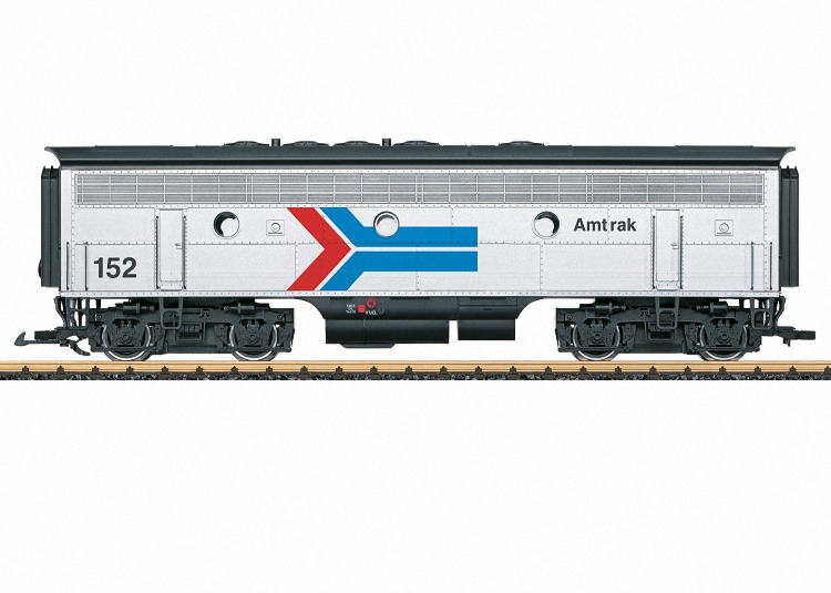 Amtrak F7 B Diesel Locomotive