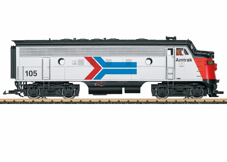 Amtrak F7A Diesel Locomotive