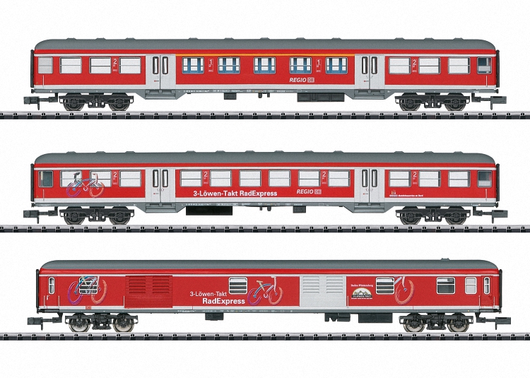 Bicycle Express Passenger Car Set