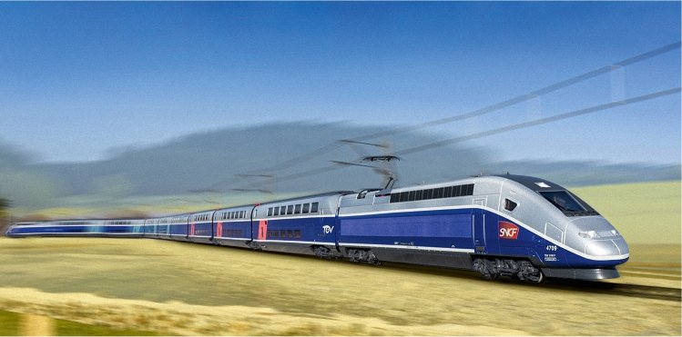 TGV Euroduplex High-Speed Train