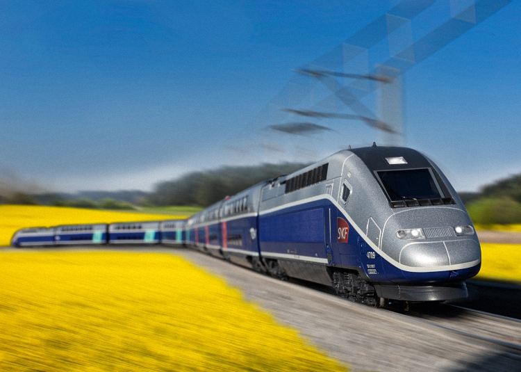 TGV Euroduplex High-Speed Train