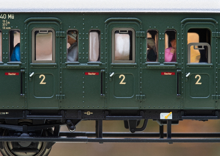 Passenger Car Set for the Class E 44.5