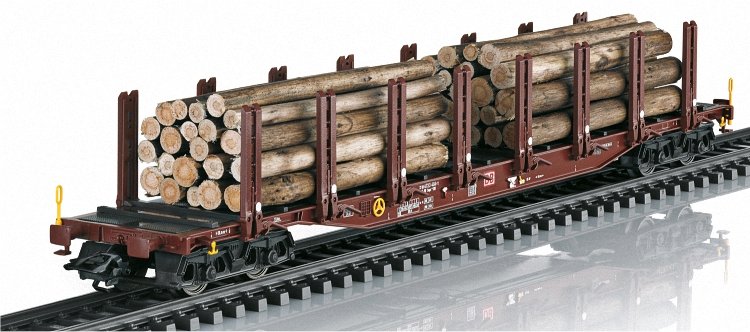 Wood Transport Stake Car Set