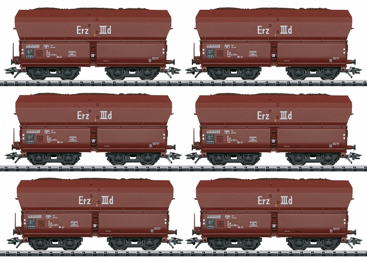 Erz IIId Hopper Car Set