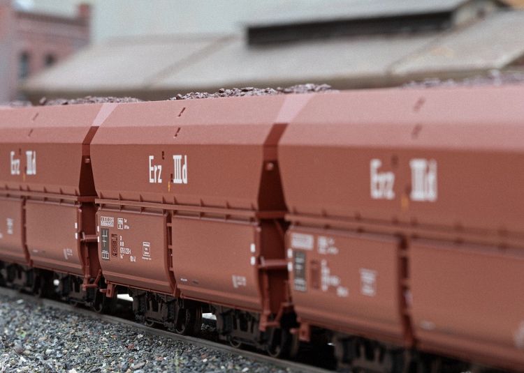 Erz IIId Hopper Car Set